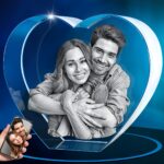 Circle of Light Heart Earrings